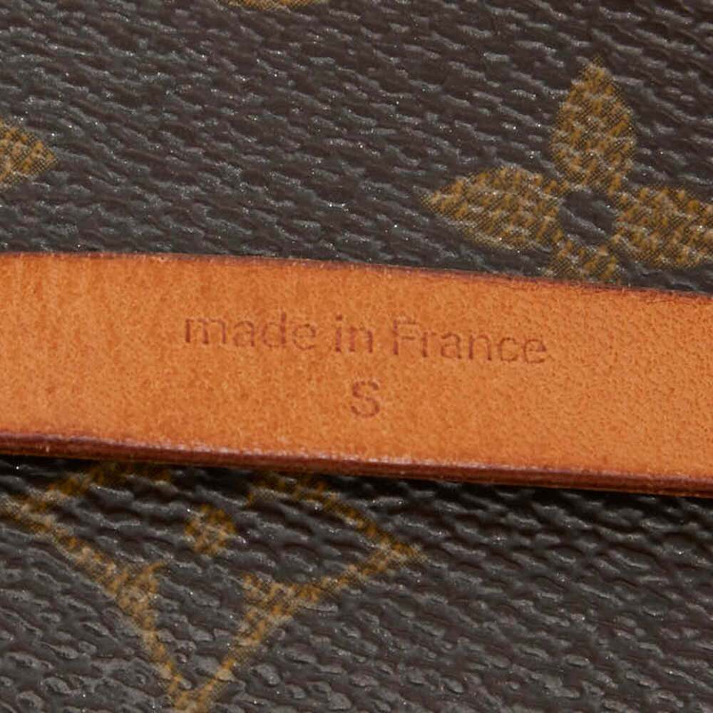 LOUIS VUITTON Authentic Brown Monogram Leather Pochette Hobo Bag - Picture 11 of 11